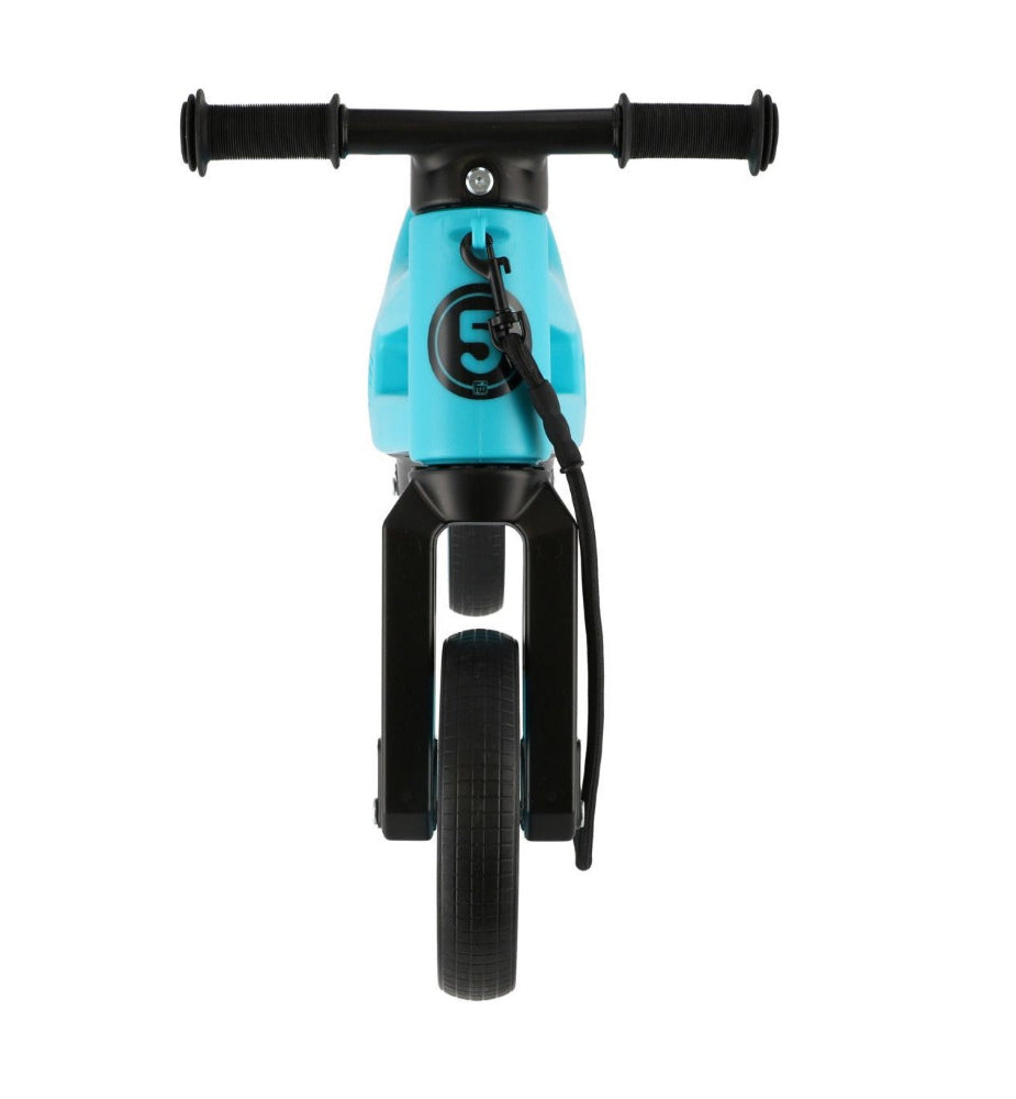 Bicicleta fara pedale Funny Wheels Rider SuperSport 2 in 1 Aqua/Aqua bicicleta-fara-pedale