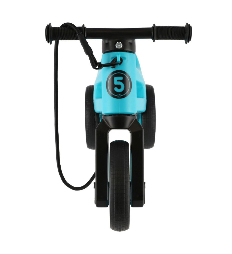 Bicicleta fara pedale Funny Wheels Rider SuperSport 2 in 1 Aqua/Aqua bicicleta-fara-pedale