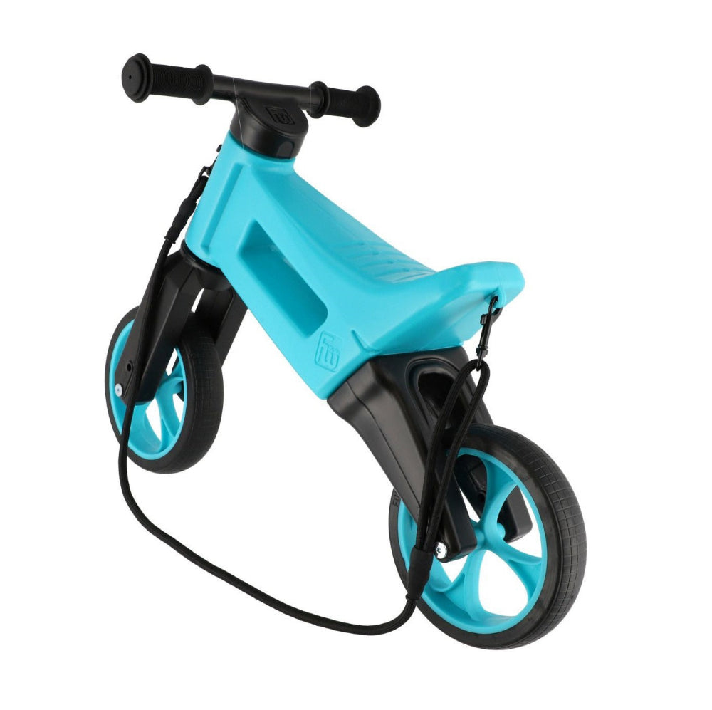 Bicicleta fara pedale Funny Wheels Rider SuperSport 2 in 1 Aqua/Aqua bicicleta-fara-pedale