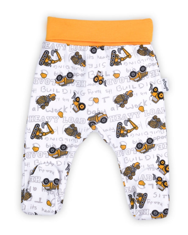 Pantalon 100% (181009) Colectia ’Big Trucks’ 2021 Alb Marimea 80