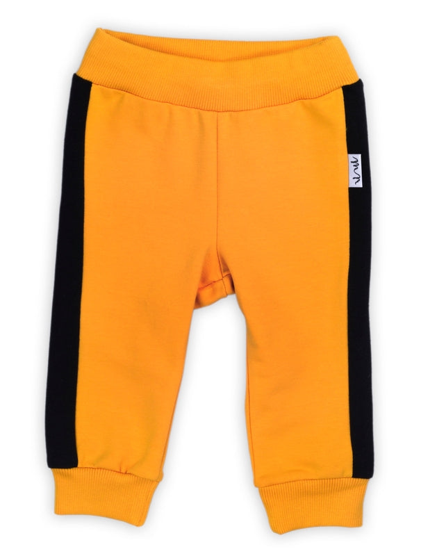 Pantalon de trening (181273) Colectia ’Big Trucks’ Galben/Negru Marimea 98
