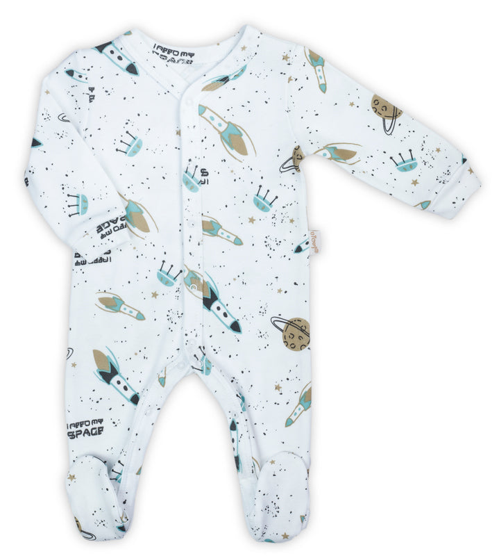 Romper cu maneca lunga de bumbac 100% (182031) Nicol ’Star’ Marimea 86