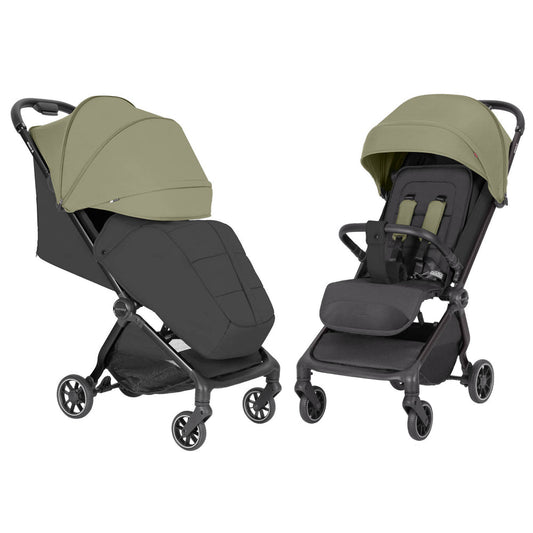 Carucior sport compact Carrello Atom S bagaj de mana in avion roti de cauciuc pliere automata max. 22 kg protectie SPF