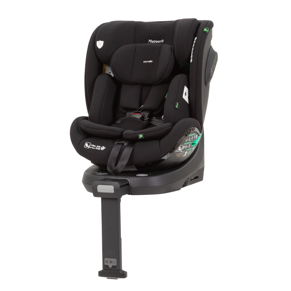 Scaun auto rotativ 360° SPS Carrello METEORIT i-SIZE R129/03 40-150 cm ISOFIX Space Black scaun-auto