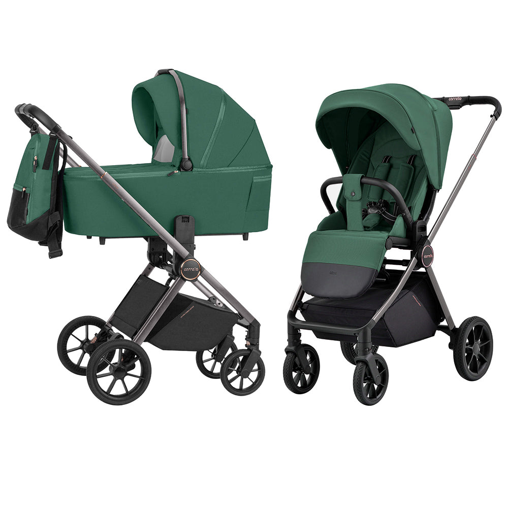 Carucior compact premium Carrello ULTRA 2 in 1 Morning Green carucior-2-in-1