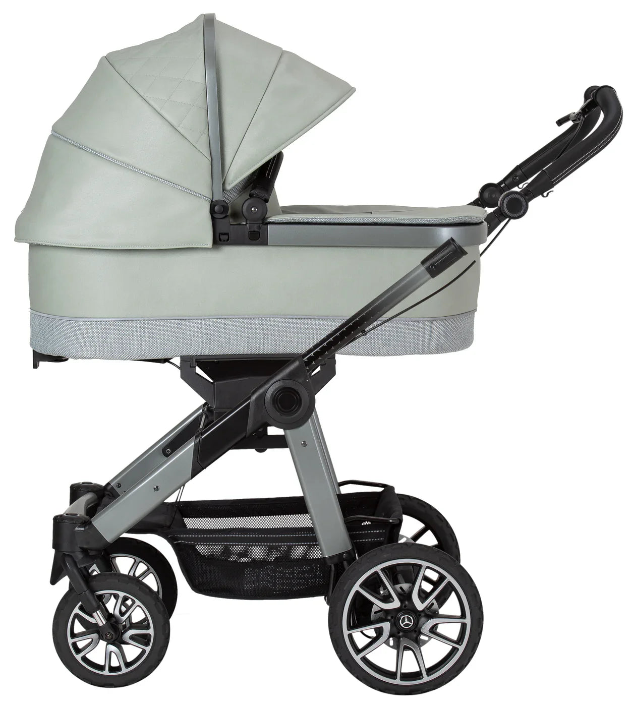 Landou pliabil Premium pentru carucior Mercedes-Benz Avantgarde Sage Grey