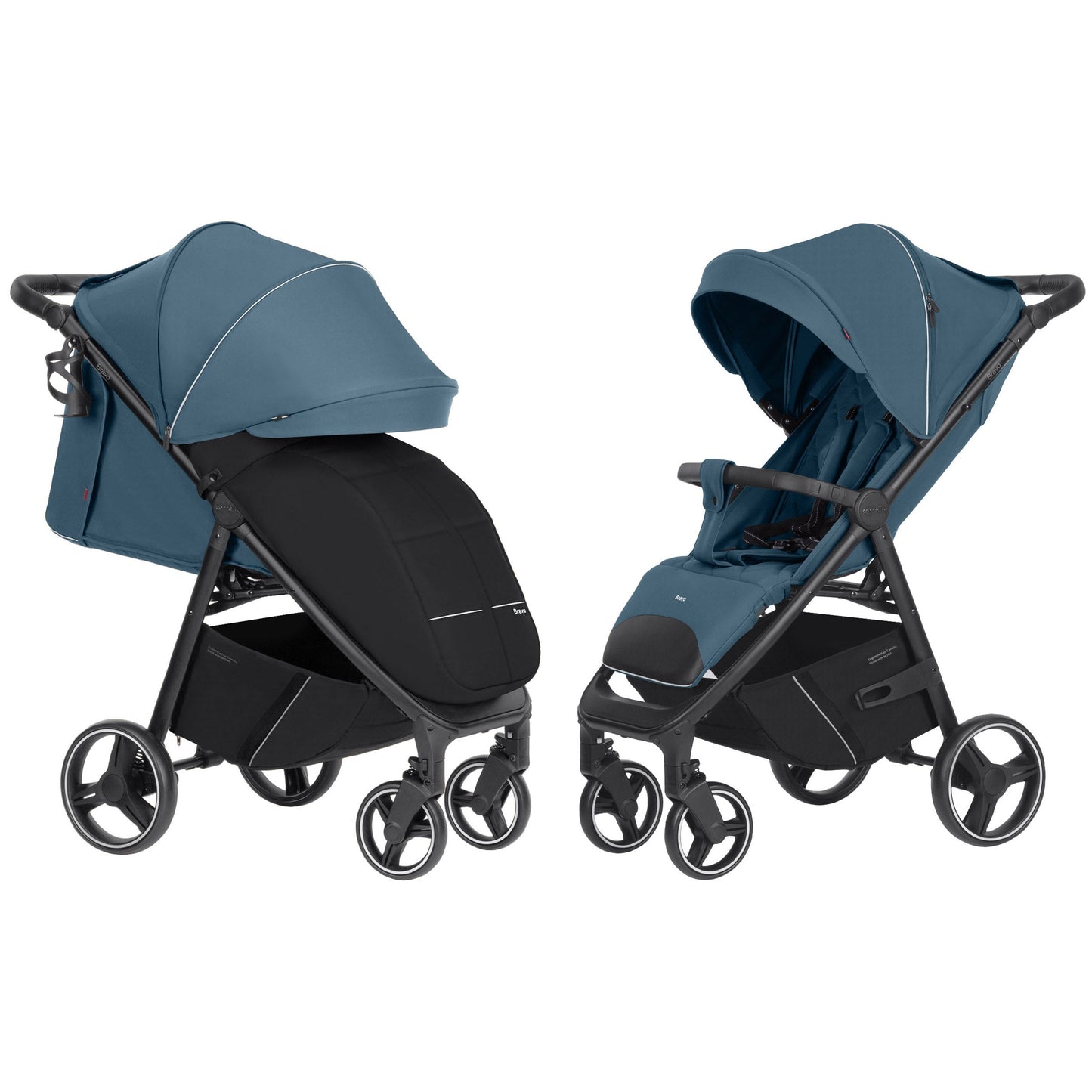 Carucior sport premium maximum 22 Kg Carrello Bravo CRL-8512 Ice Blue carucior-sport