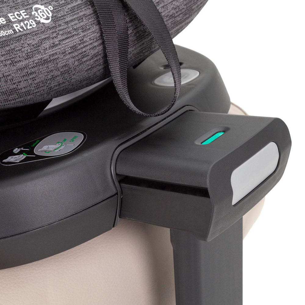 Scaun auto rotativ 360° SPS Carrello METEORIT i-SIZE R129/03 40-150 cm ISOFIX Space Black scaun-auto