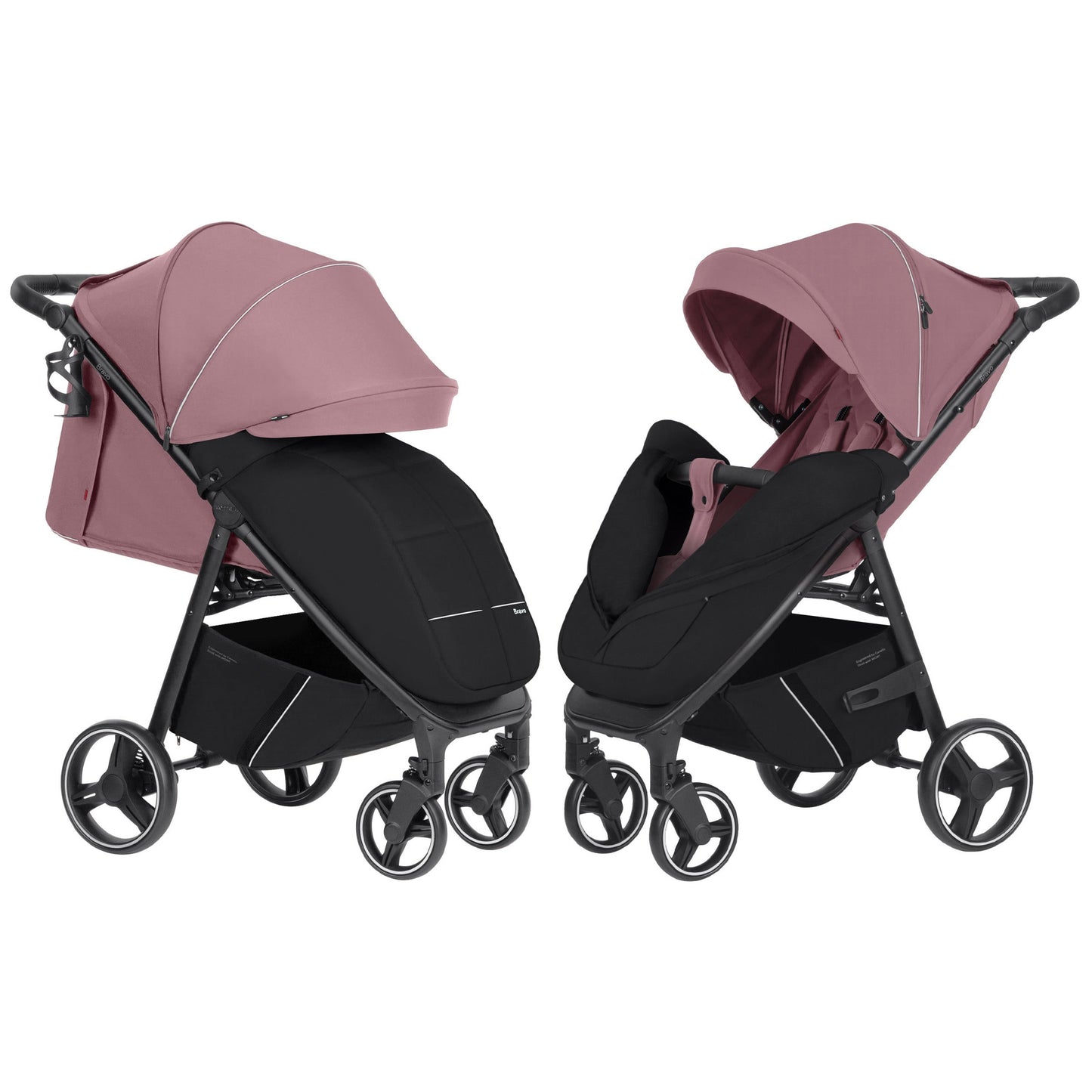 Carucior sport premium maximum 22 Kg Carrello Bravo CRL-8512 Crystal Pink carucior-sport