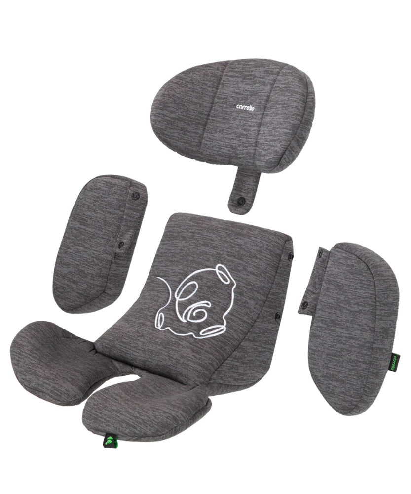 Scaun auto rotativ 360° SPS Carrello METEORIT i-SIZE R129/03 40-150 cm ISOFIX Marble Grey scaun-auto