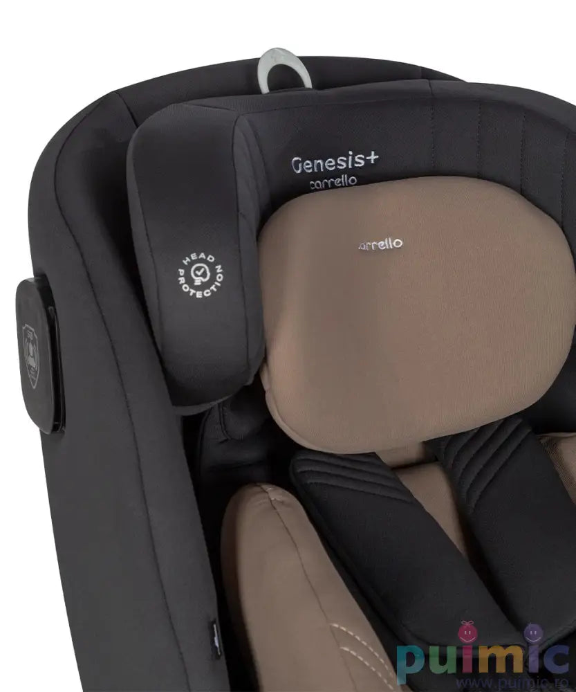 Scaun auto rotativ 360° SPS Carrello GENESIS + i-SIZE R129/03 40-150 cm ISOFIX Absolute Black scaun-auto
