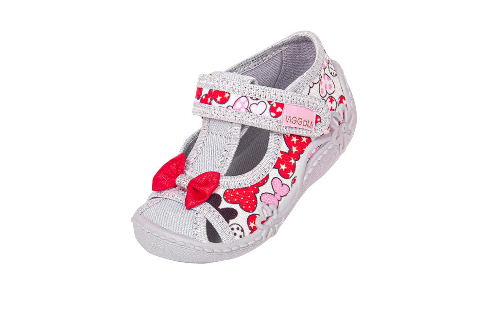 Pantofi cu interior de bumbac pentru fetite Vi-GGa-Mi Marysia Fundite pantofi-copii