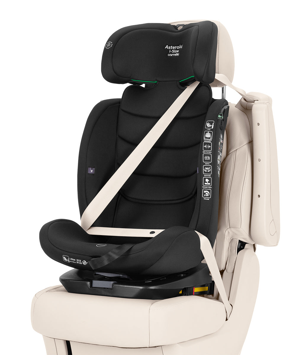 Scaun auto rotativ Carrello Asteroid (CRL-17001) Hunter Green 40-150 cm i-Size scaun-auto