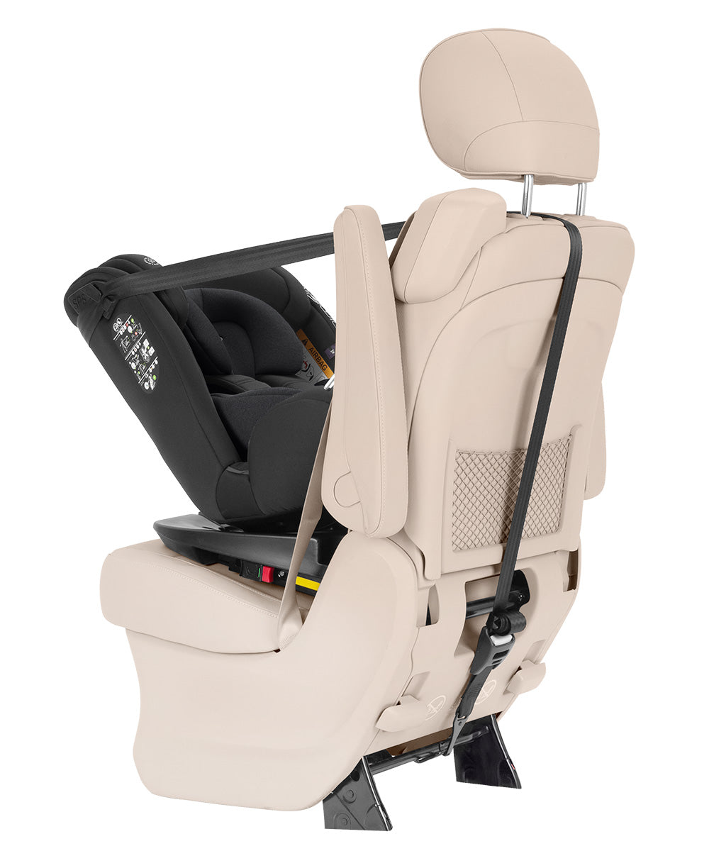 Scaun auto rotativ Carrello Asteroid (CRL-17001) Space Black 360° 40-150 cm i-Size Isofix scaun-auto
