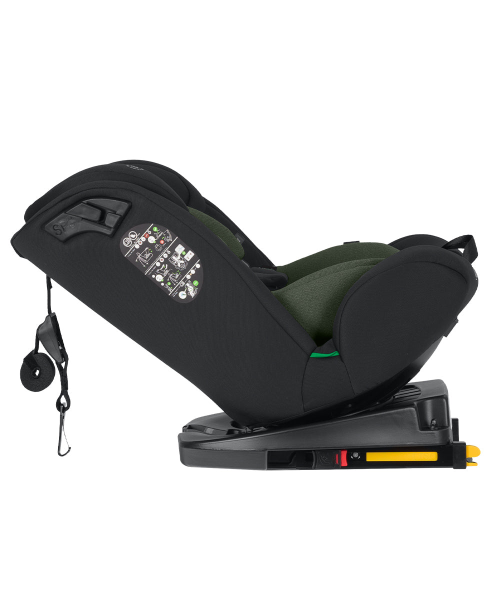 Scaun auto rotativ Carrello Asteroid (CRL-17001) Hunter Green 360° 40-150 cm i-Size Isofix scaun-auto