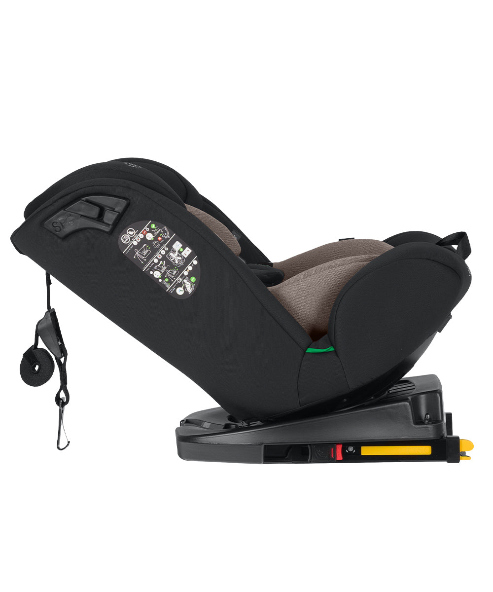 Scaun auto rotativ Carrello Asteroid (CRL-17001) Lunar Beige 360° 40-150 cm i-Size Isofix scaun-auto