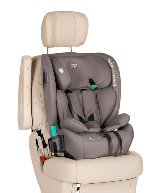 Scaun auto Carrello Yukon I-Size 76-150 cm Isofix 2 pozitii de inclinare Top Tether Sandstone Beige scaun-auto