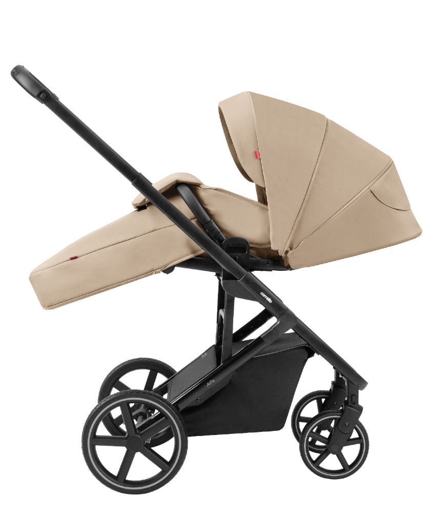 Carucior 2 in 1 Carrello Alfa 2025 CRL-6522 Natural Beige carucior-2-in-1