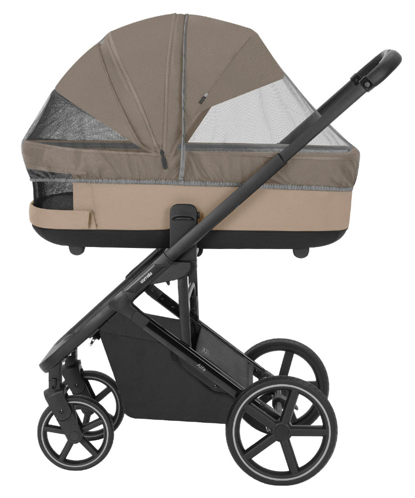 Carucior 2 in 1 Carrello Alfa 2025 CRL-6522 Natural Beige carucior-2-in-1