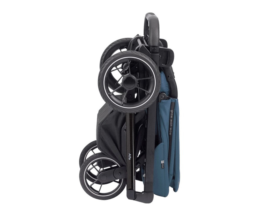 Carucior sport premium compact max. 22 Kg protectie UV UPF 50 invelitoare picioare Carrello Alfa CRL-5508 Indigo Blue