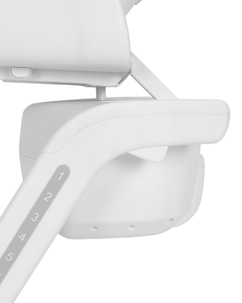 Scaun de masa cu leagan electric Carrello Alto CRL-10307 Almond Beige 3 moduri de leganare sezlong telecomanda melodii