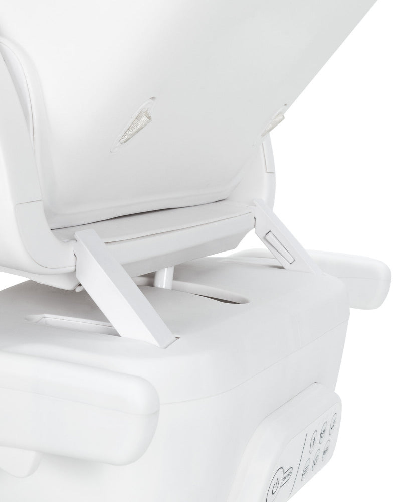 Scaun de masa cu leagan electric Carrello Alto CRL-10307 Almond Beige 3 moduri de leganare sezlong telecomanda melodii
