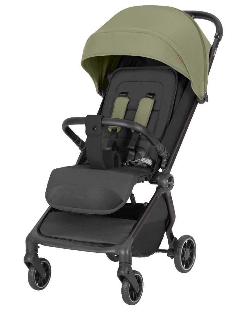 Carucior sport compact Carrello Atom S bagaj de mana in avion roti de cauciuc pliere automata max. 22 kg protectie SPF