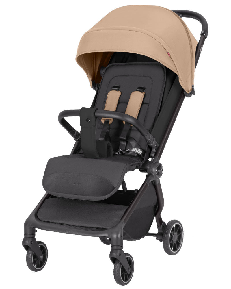 Carucior sport compact Carrello Atom S bagaj de mana in avion roti de cauciuc pliere automata max. 22 kg protectie SPF