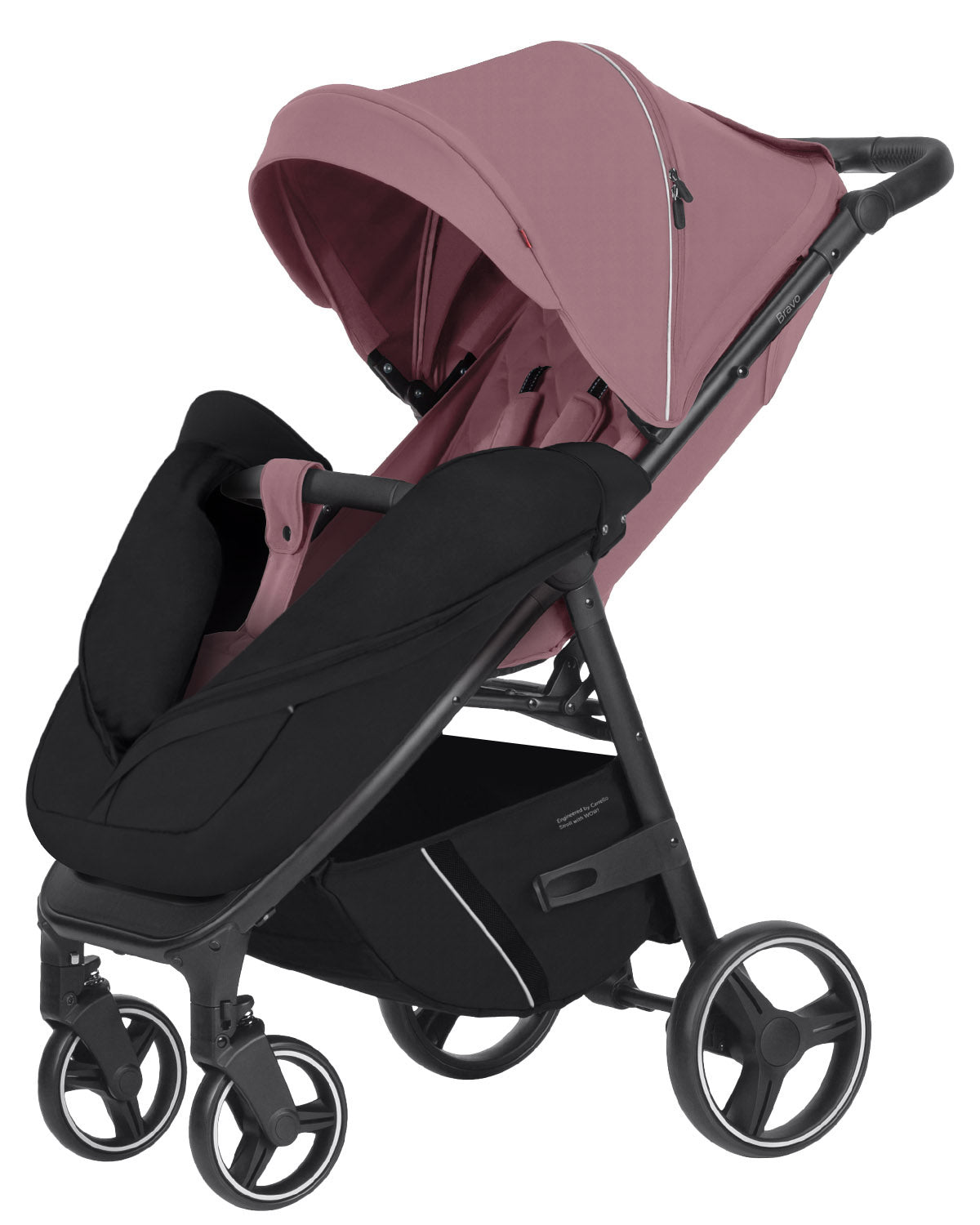Carucior sport premium maximum 22 Kg Carrello Bravo CRL-8512 Crystal Pink carucior-sport