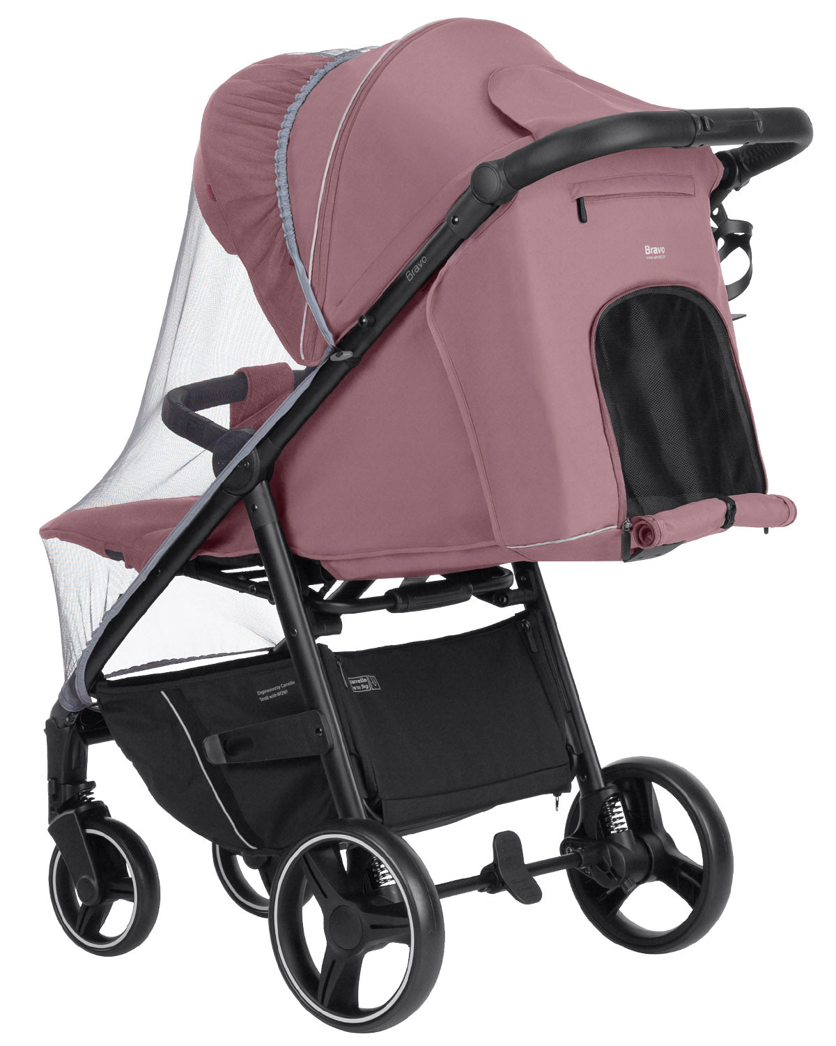 Carucior sport premium maximum 22 Kg Carrello Bravo CRL-8512 Crystal Pink carucior-sport