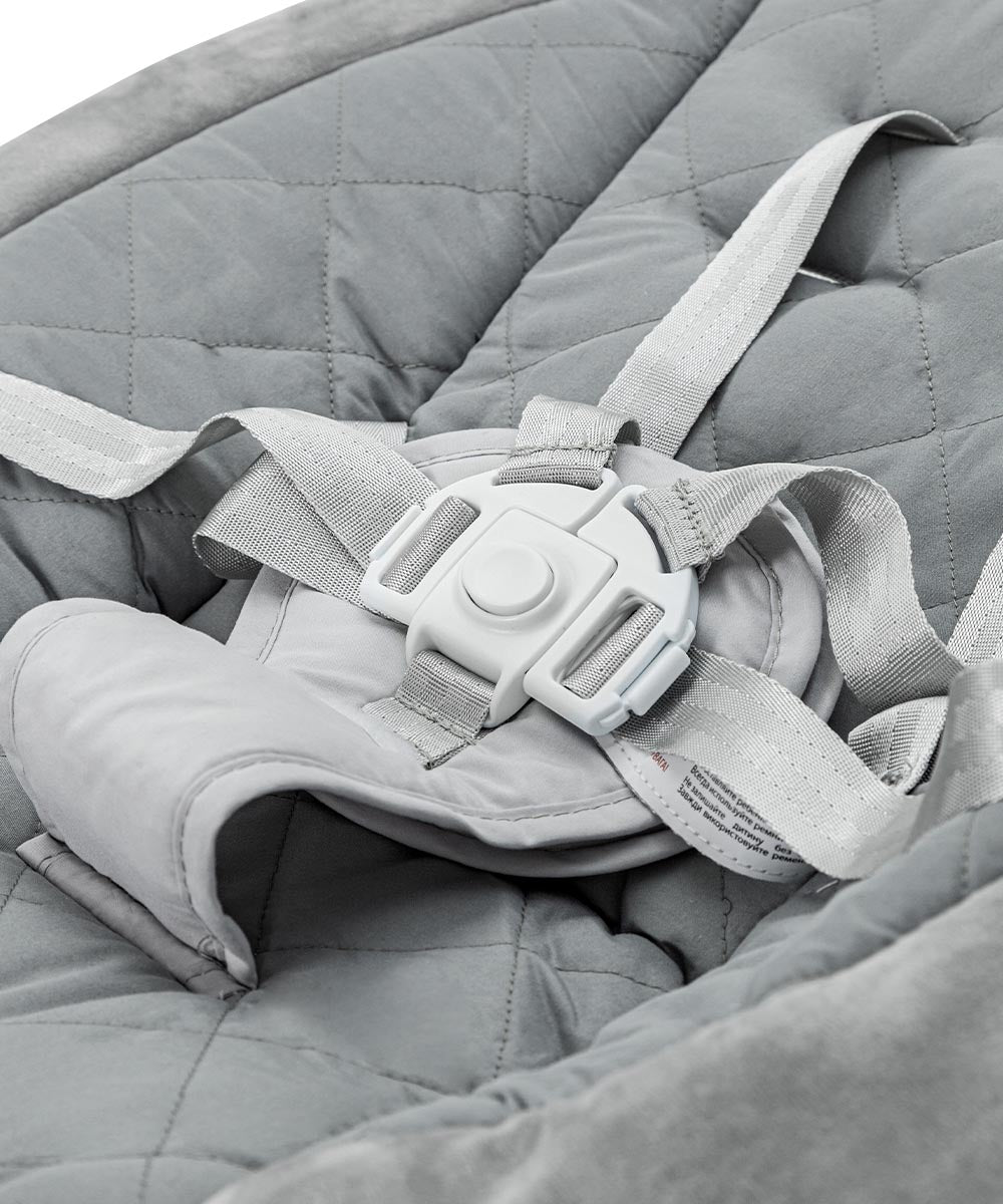 Leagan electric rotativ 360⁰ cu melodii sunete și inclinare reglabila Carrello MIO Linen Beige leagan-electric