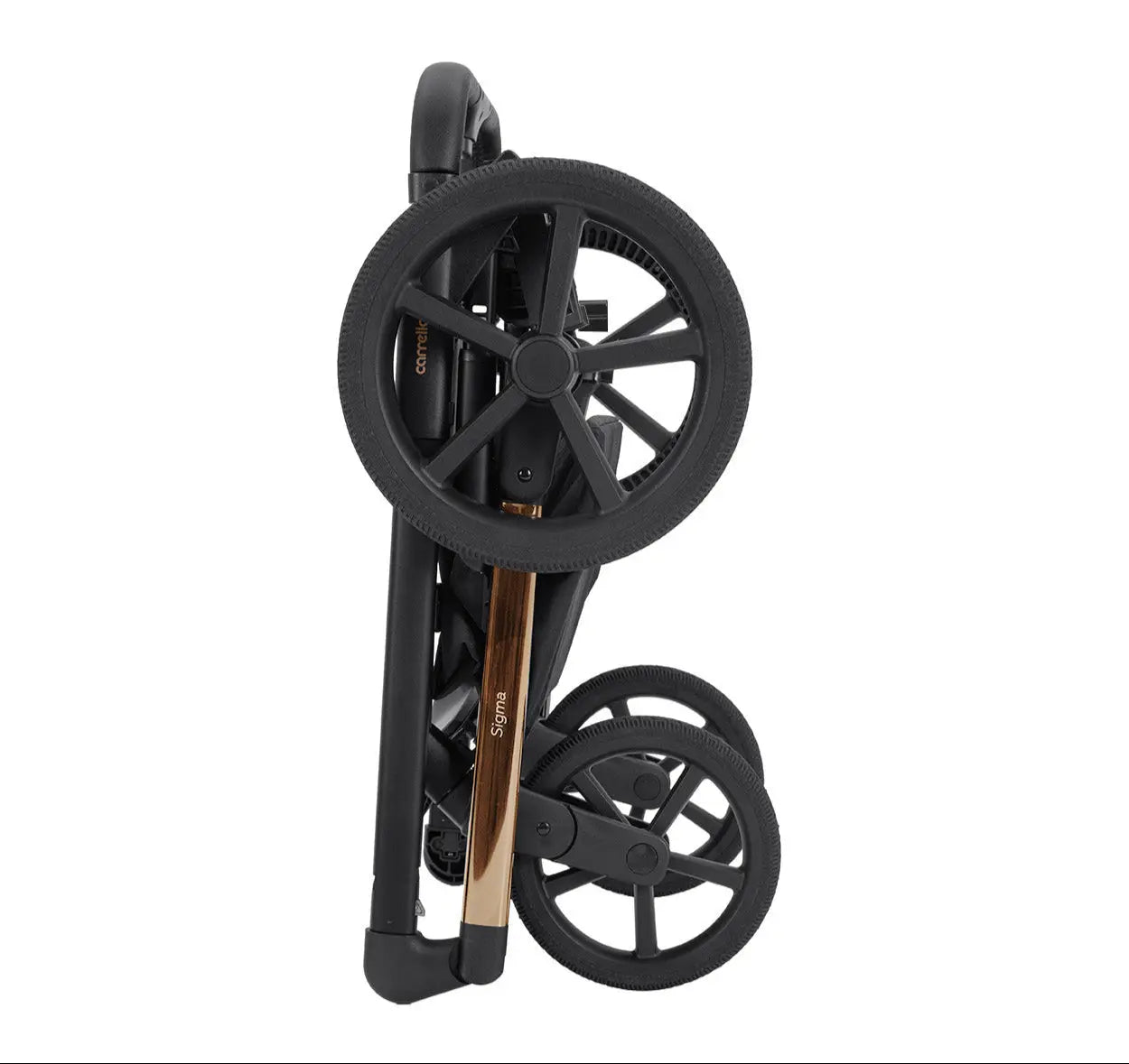 Carucior 2 in 1 Carrello Sigma CRL-6523 reversibil suspensie pe cadru functie troller