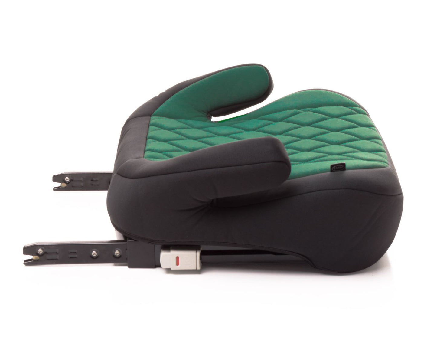 Inaltator Isofix 4Baby Hi-Fix 125-150 cm Verde Inchis, I-Size, conectori reglabili