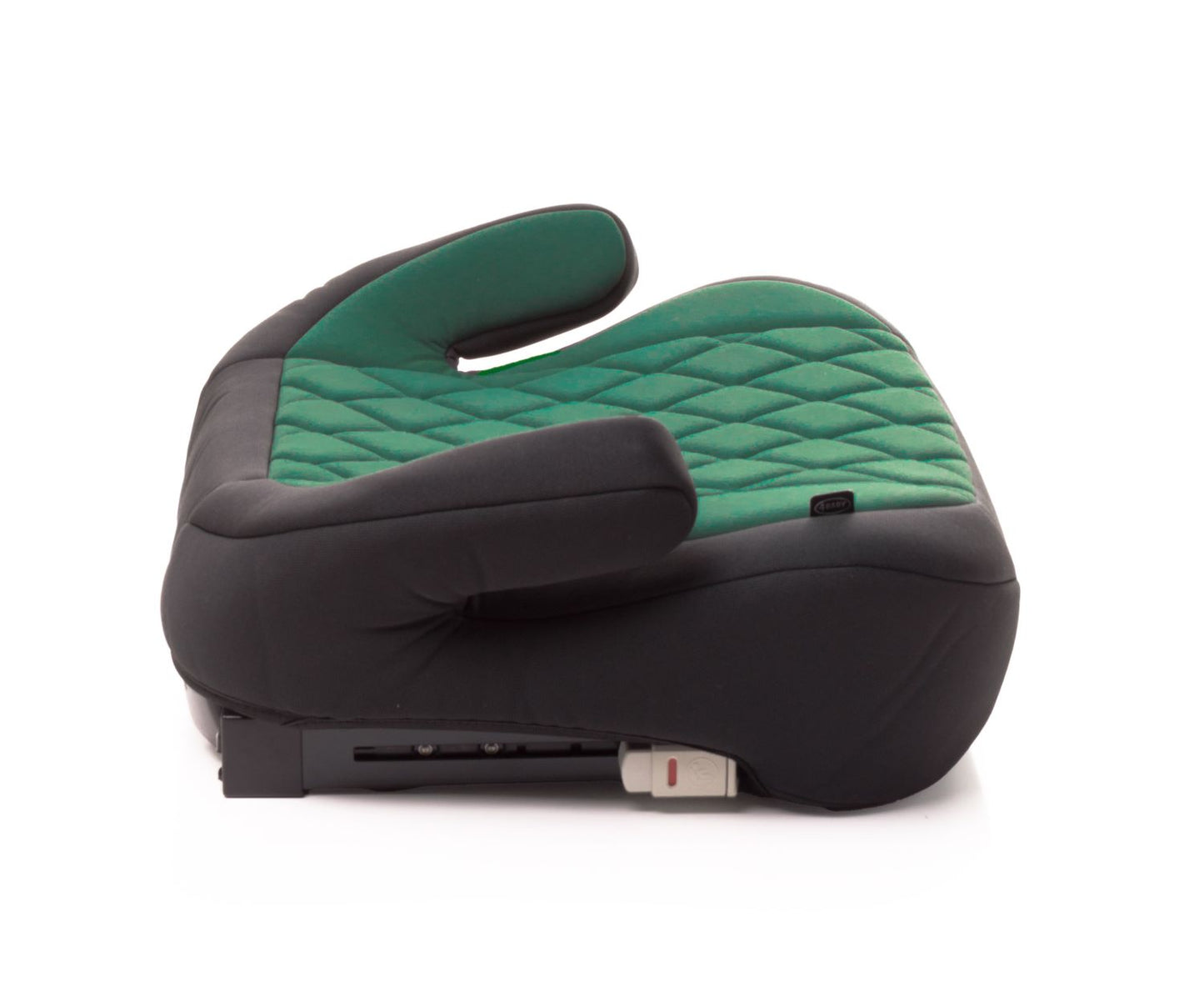 Inaltator Isofix 4Baby Hi-Fix 125-150 cm Verde Inchis, I-Size, conectori reglabili