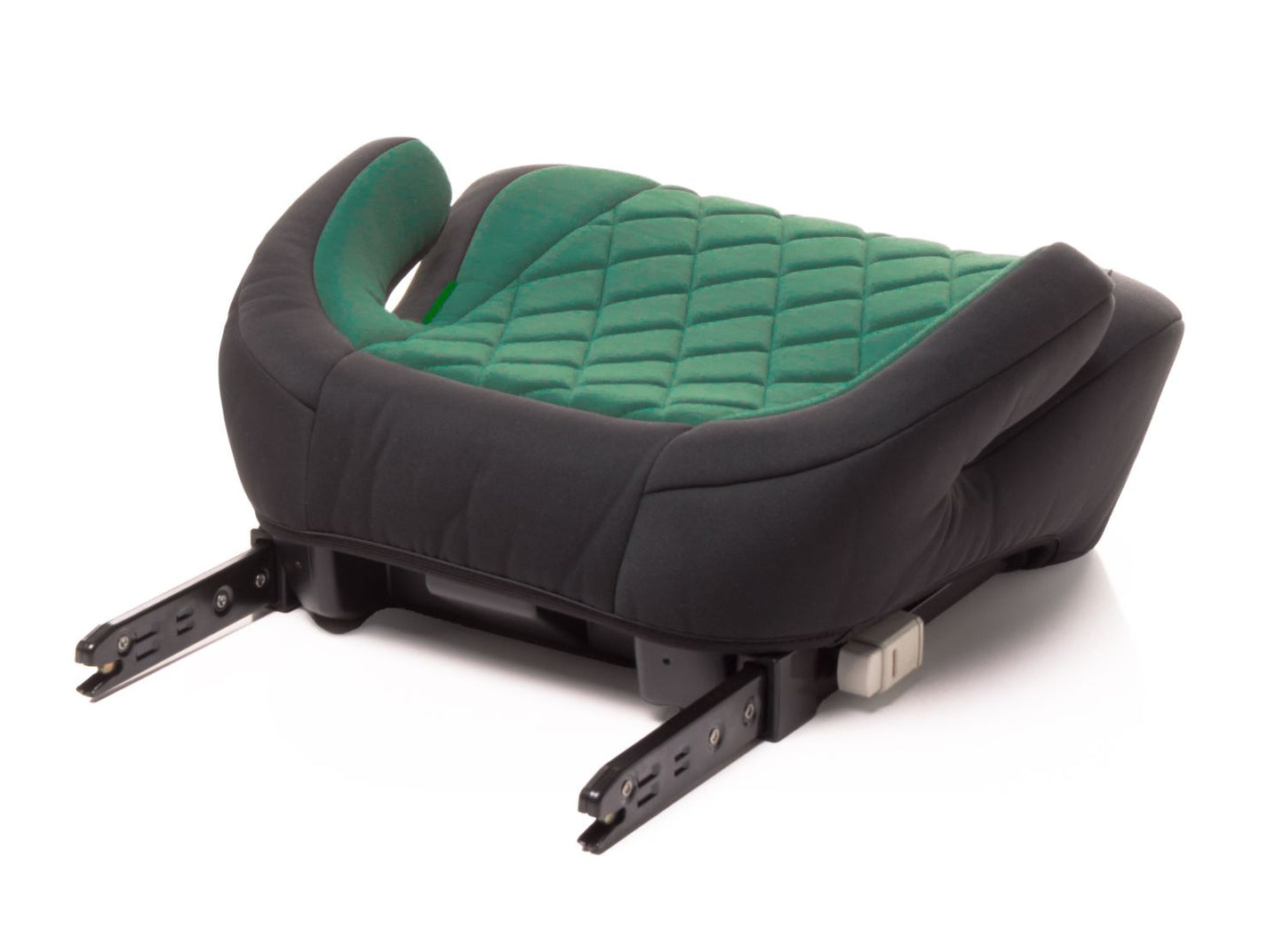 Inaltator Isofix 4Baby Hi-Fix 125-150 cm Verde Inchis, I-Size, conectori reglabili