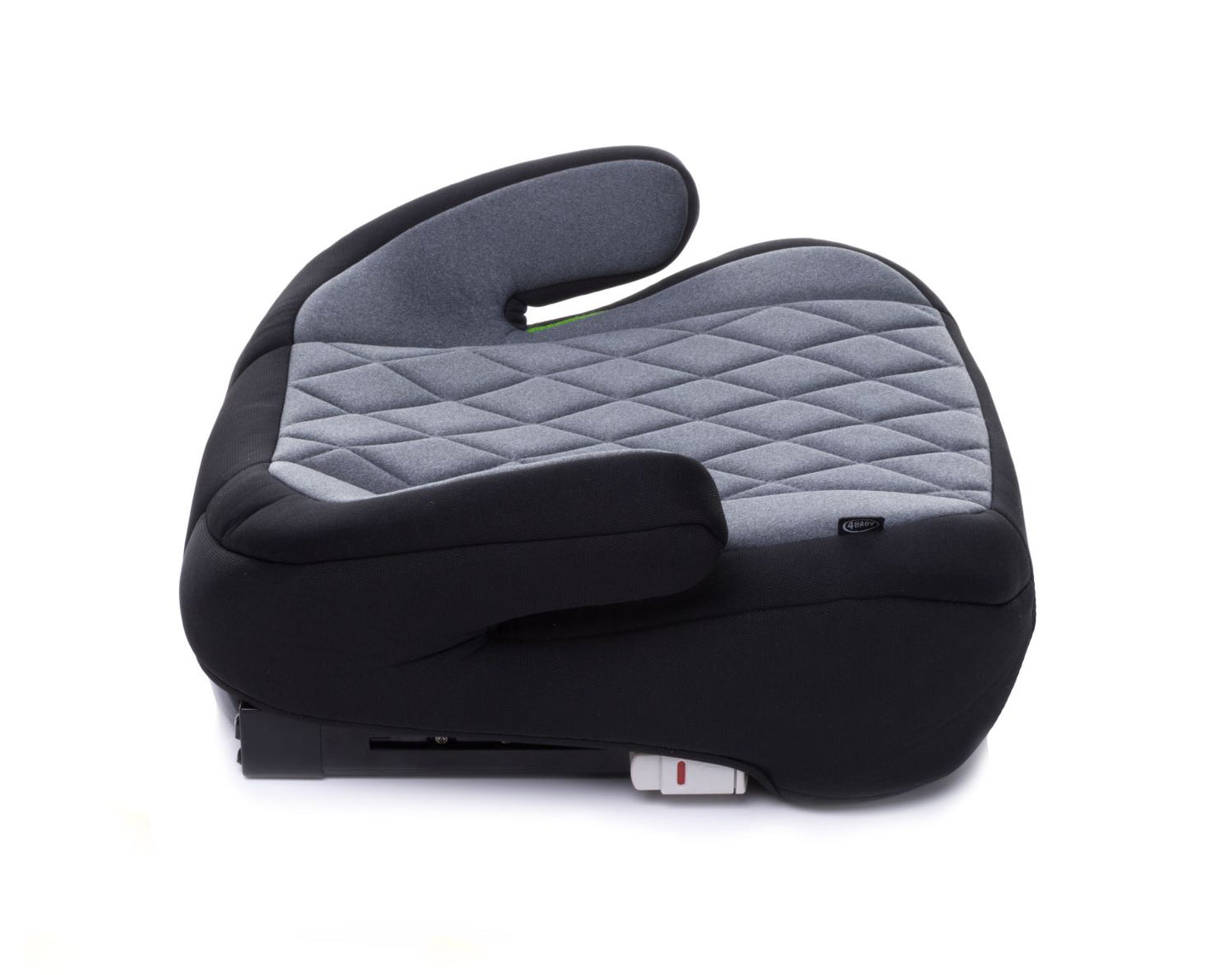 Inaltator Isofix 4Baby Hi-Fix 125-150cm Gri, I-Size, conectori reglabili