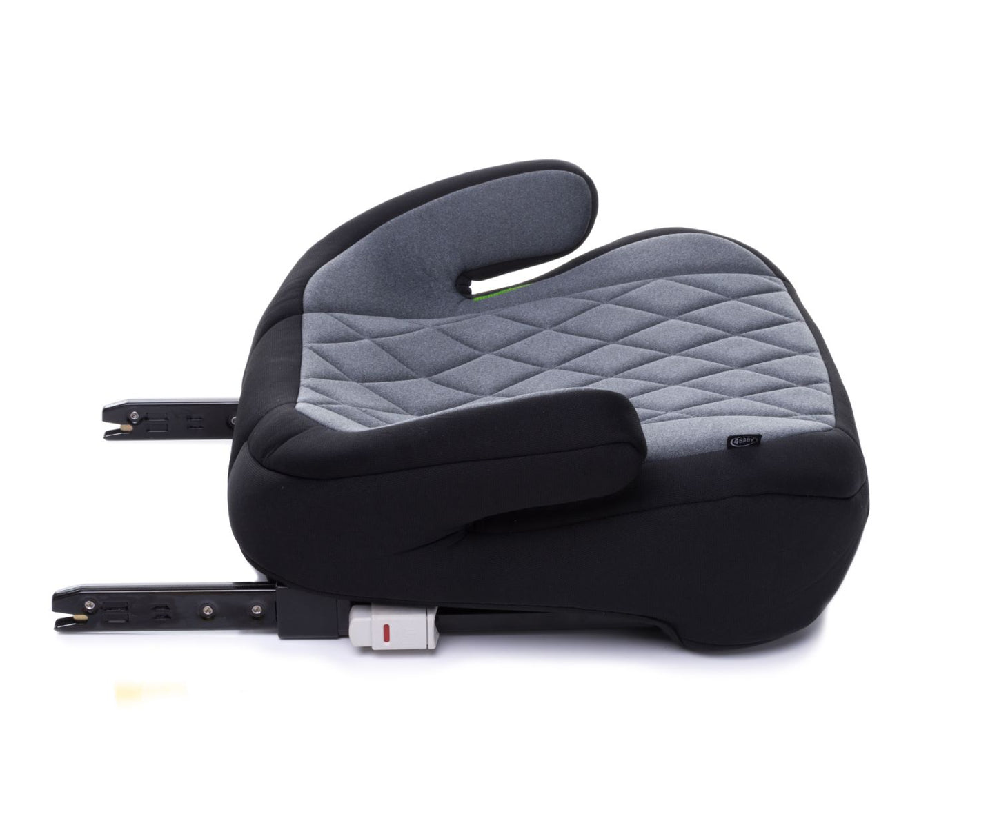 Inaltator Isofix 4Baby Hi-Fix 125-150cm Gri, I-Size, conectori reglabili