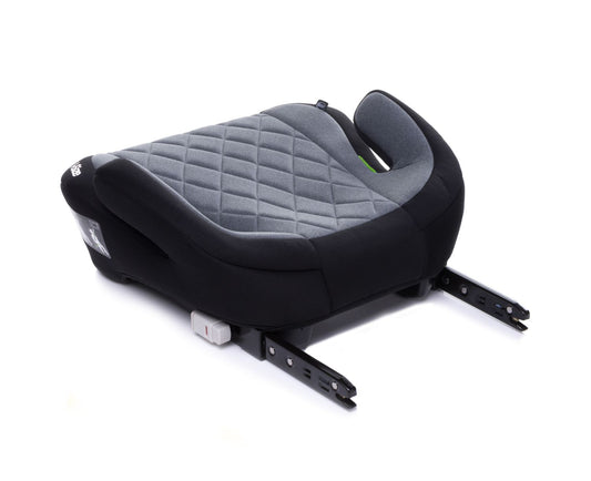 Inaltator Isofix 4Baby Hi-Fix 125-150cm Gri, I-Size, conectori reglabili