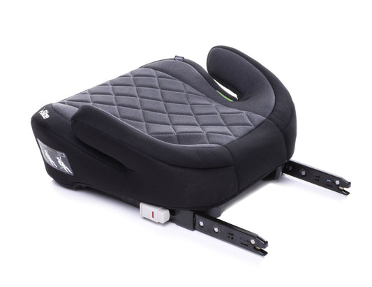 Inaltator Isofix 4Baby Hi-Fix 125-150cm Grafit, I-Size, conectori reglabili