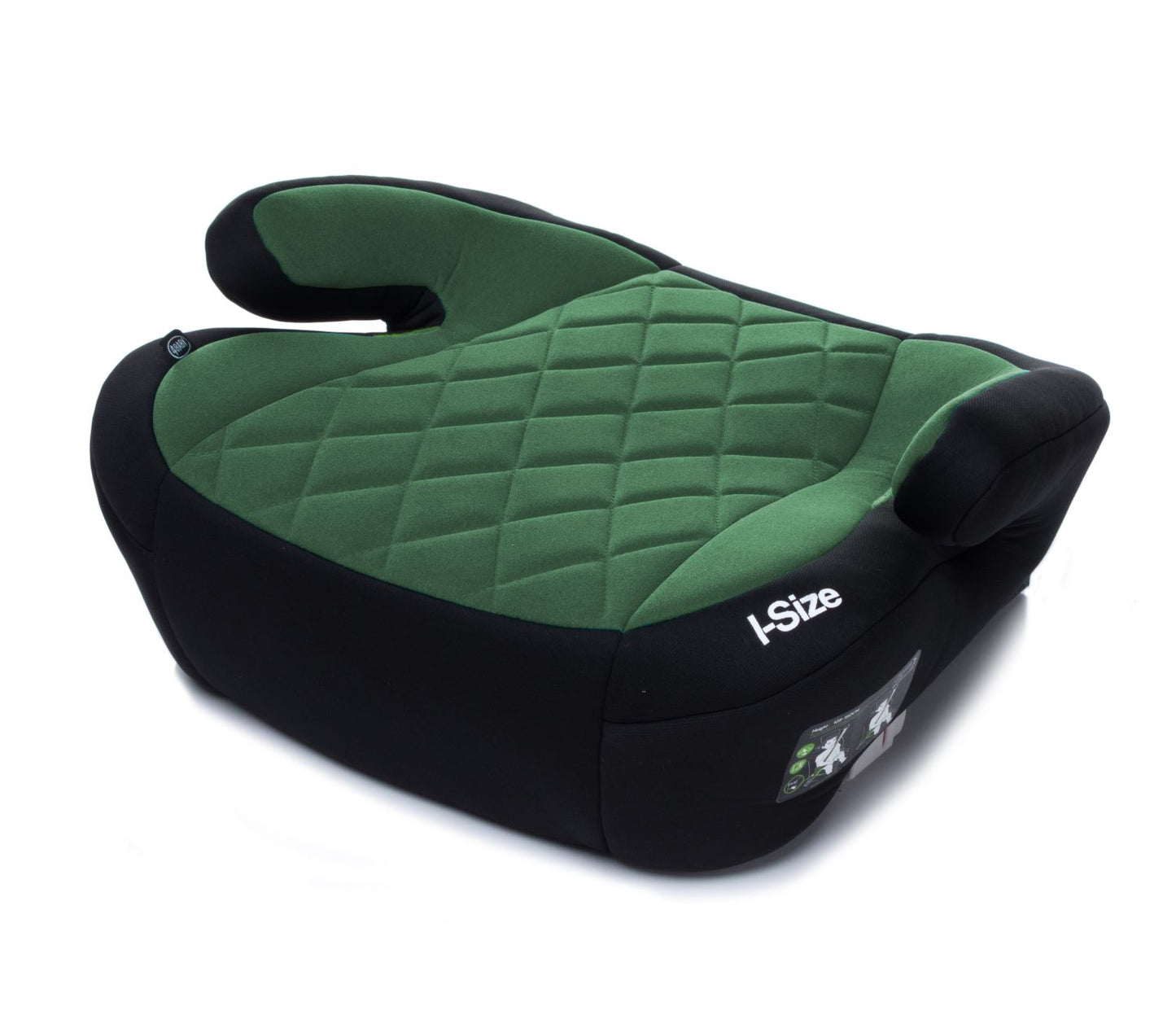 Inaltator Isofix 4Baby Hi-Fix 125-150cm Verde Inchis, I-Size, conectori reglabili
