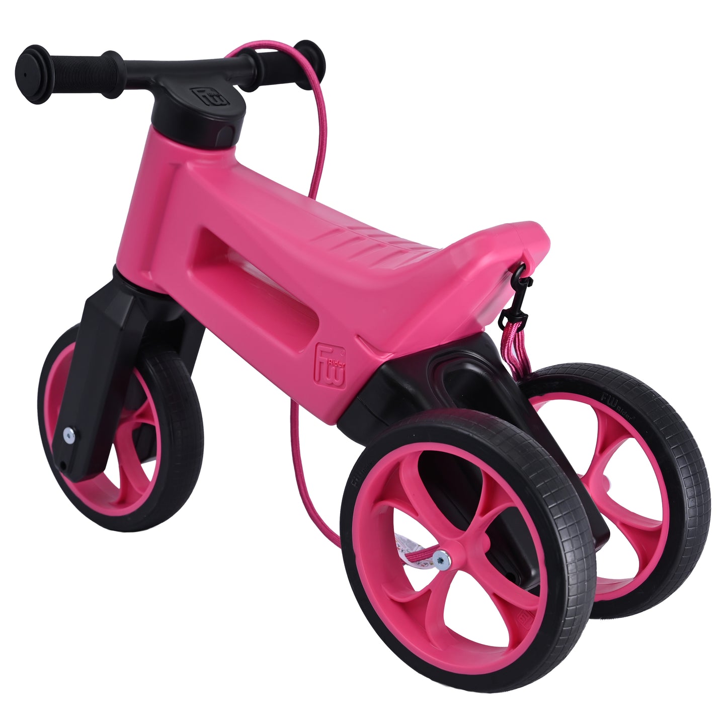 Bicicleta fara pedale Funny Wheels Rider Supersport Yetti 3 in 1 Pink