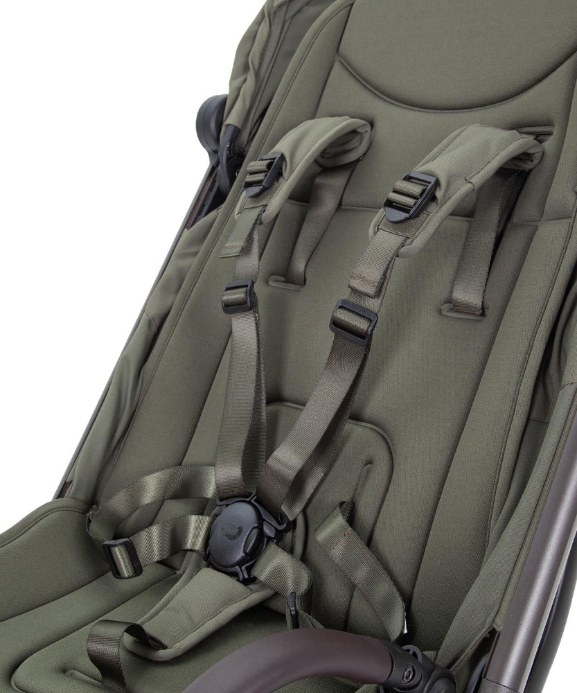 Carucior copii compact Carrello Magia CRL-6555 2 in 1 Spice Beige, max. 22 Kg, dimensiuni bagaj de mana
