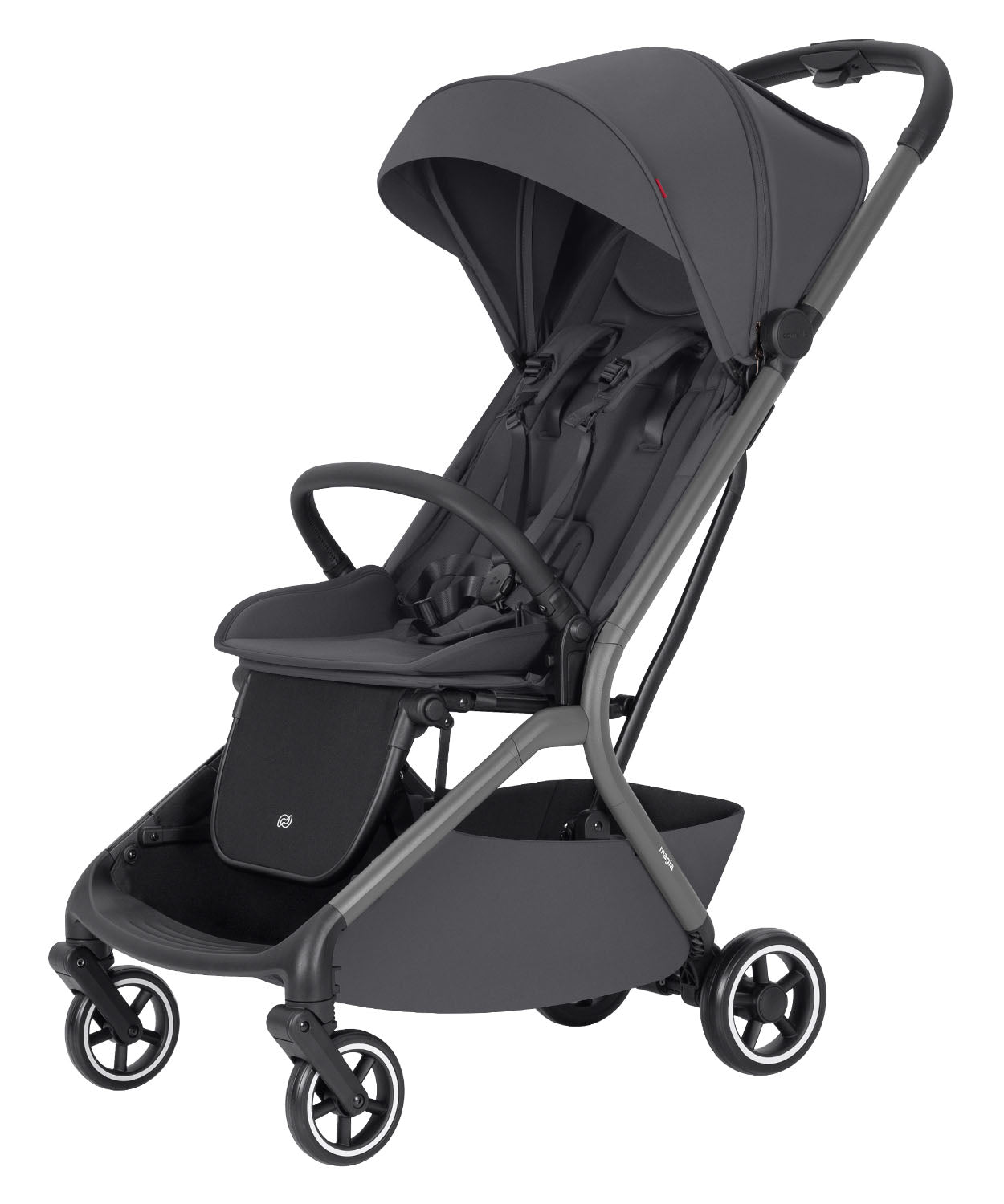 Carucior copii compact Carrello Magia CRL-6555 2 in 1 Elm Grey, max. 22 Kg, dimensiuni bagaj de mana