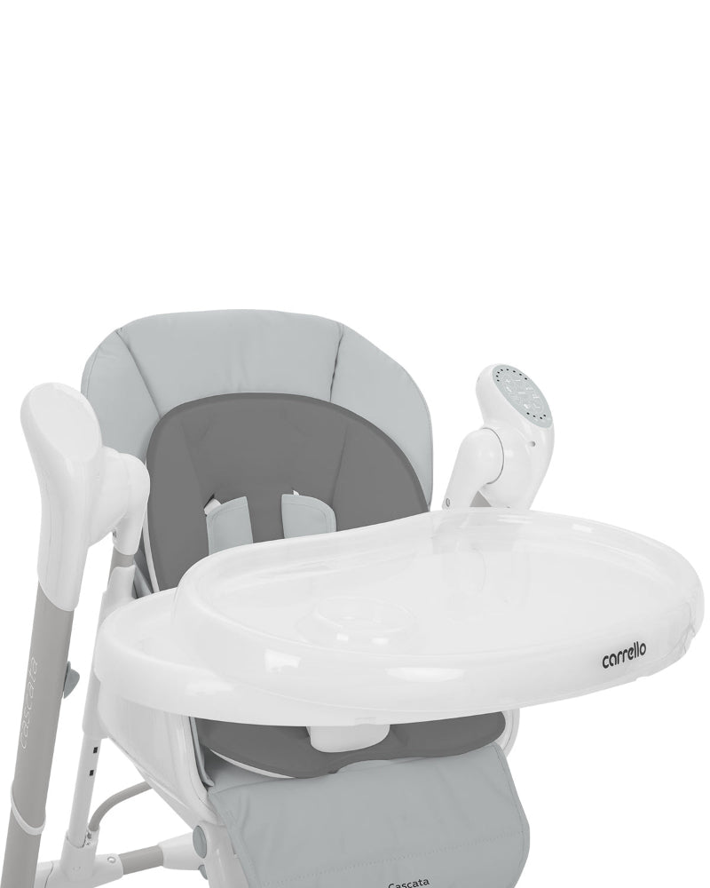 Scaun de masa si leagan electric controlabil prin aplicatie pe mobil Carrello CASCATA (CRL-10303/1) Ash Grey