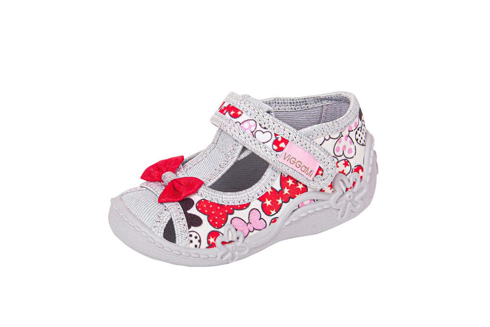 Pantofi cu interior de bumbac pentru fetite Vi-GGa-Mi Marysia Fundite pantofi-copii