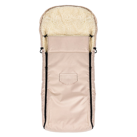 Sac de dormit impermeabil de lana Nativo Winter 110x40 cm Cappuccino