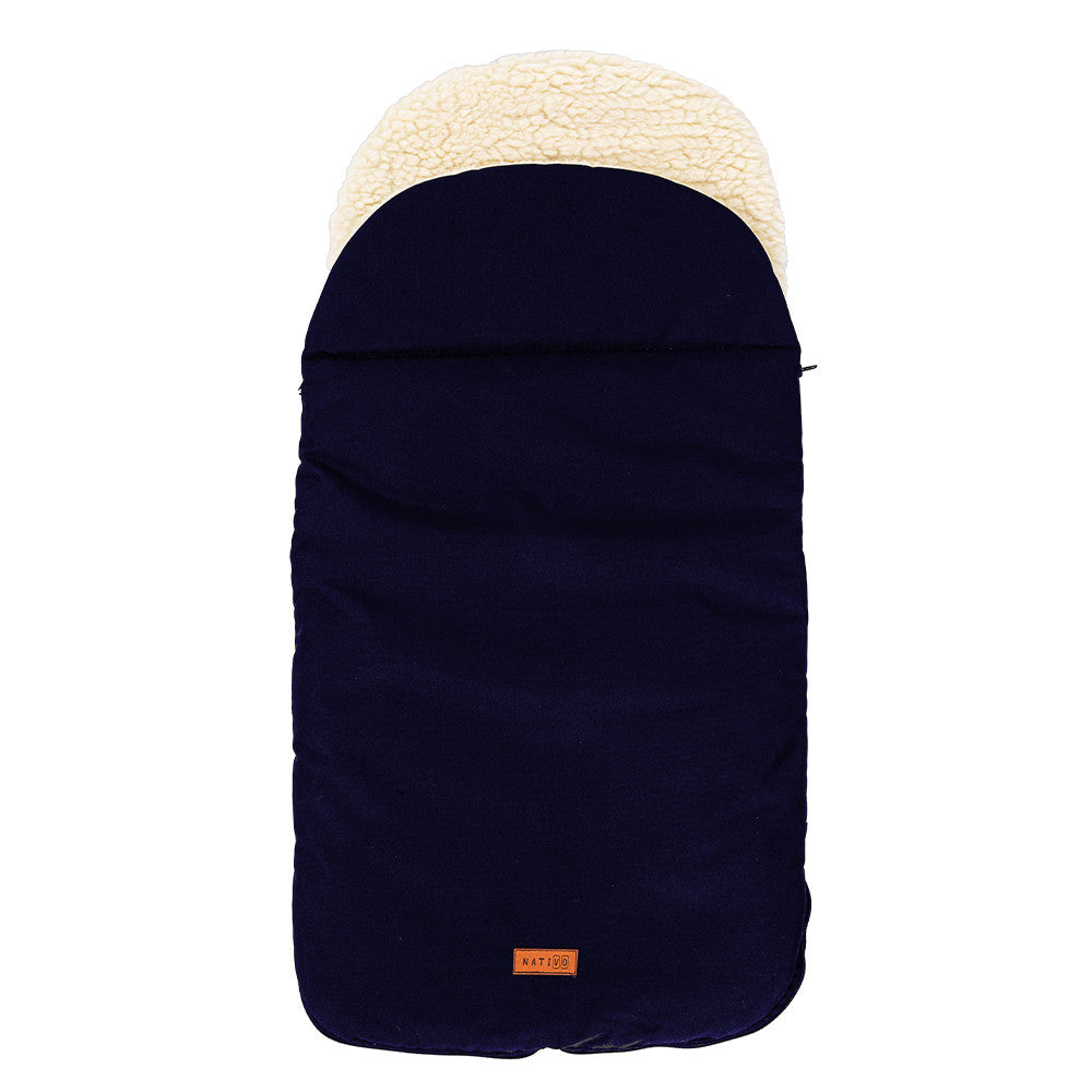 Sac de iarna de lana impermeabil Nativo Winter 85x40 cm Blumarin