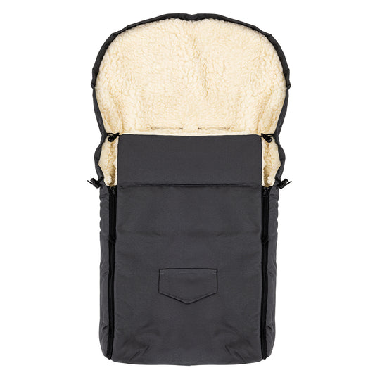 Sac de dormit impermeabil de lana Nativo Winter 95x40 cm Grafit
