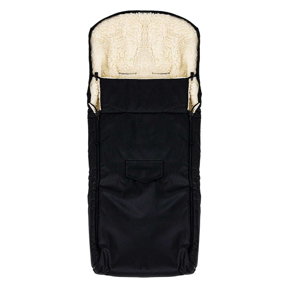 Sac de dormit impermeabil de lana Nativo Winter 110x40 cm Negru