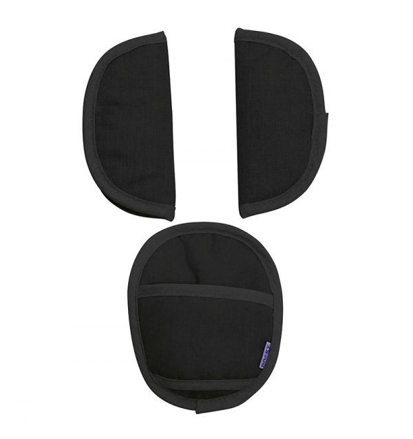 Pernute protectoare pentru centura de siguranță auto Dooky Black accesorii-scaun-auto